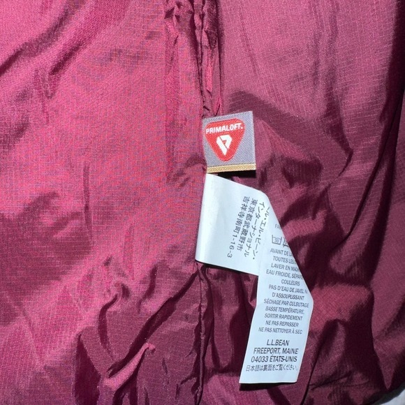 NWOT Men’s Large LL Bean PrimaLoft Packaway Vest - Picture 6 of 9